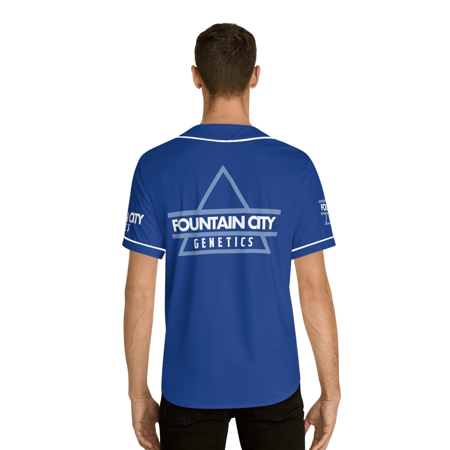 FCG Men's Baseball Jersey ( Royal )