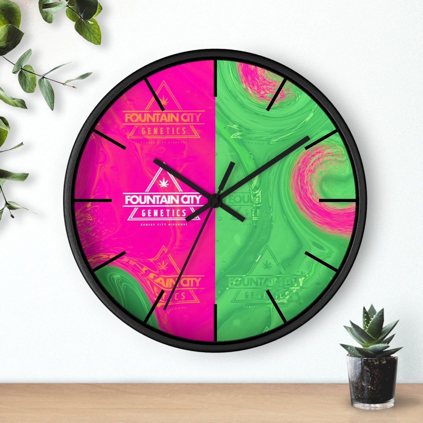 FCG Wall Clock (black)