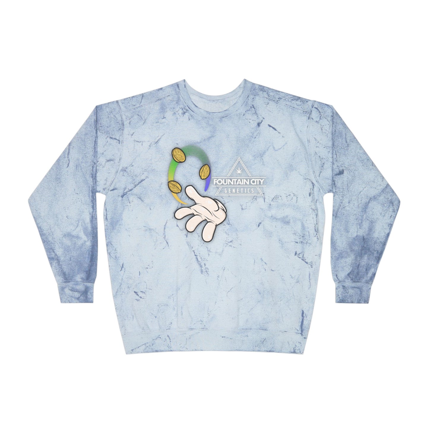 FCG Color Blast Crewneck Sweatshirt (unisex)